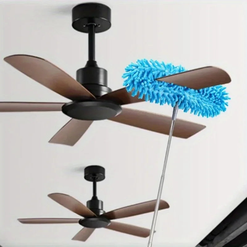 VTMANMNS Retractable Chenille Duster For High Ceiling Fans Cleaning