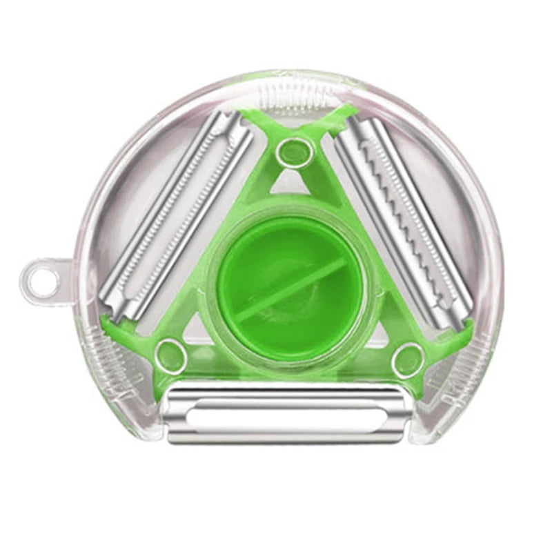 YOCITY 3in1 Magic Trio Peeler Slicer Shredder Julienne Cutter
