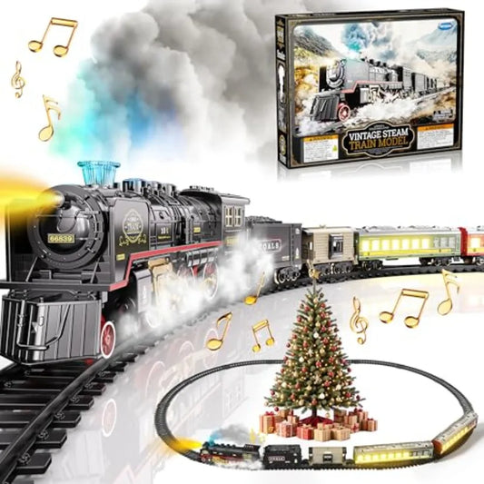 OLOEY Steam Train Set