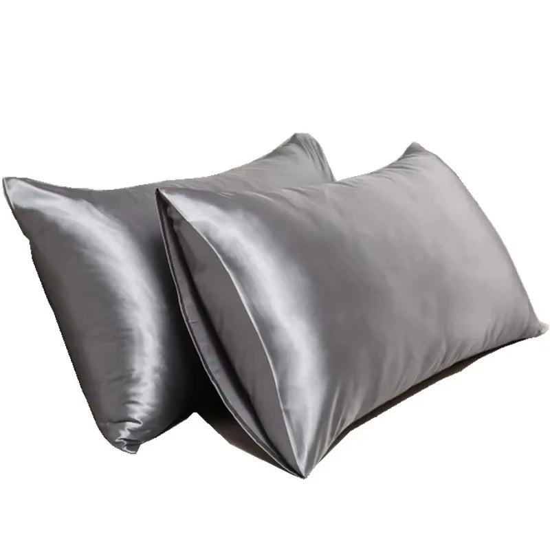 Silk Pillowcase Cover Satin Hair Beauty Pillow Case