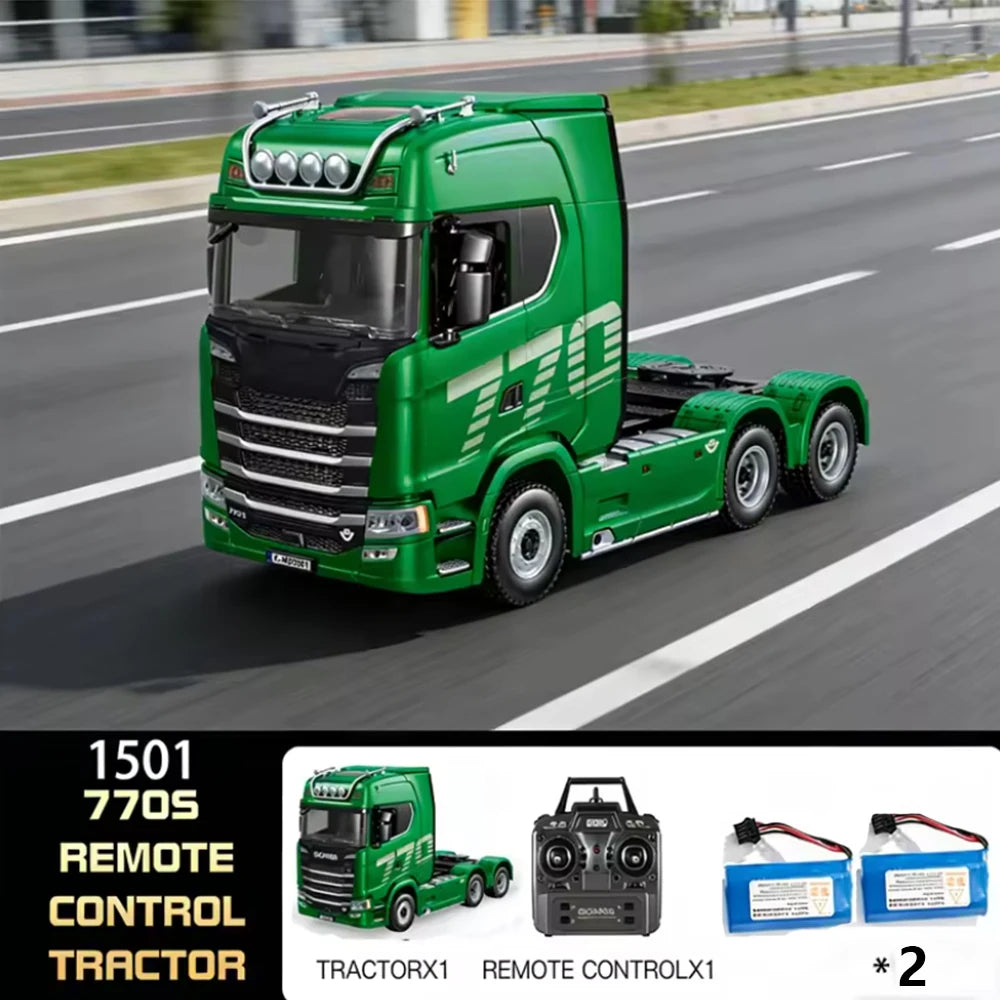 HUINA 1/18 RC Truck Trailer Tractor Model 4 Channel Controller