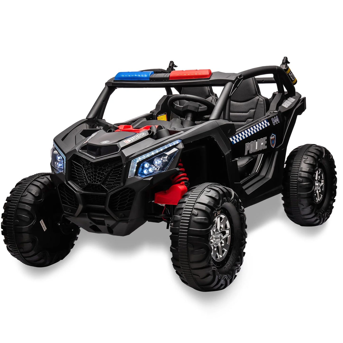 HiMISS TwentyFourVolt FourWheelDrive Ride On UTV For Kids With Remote