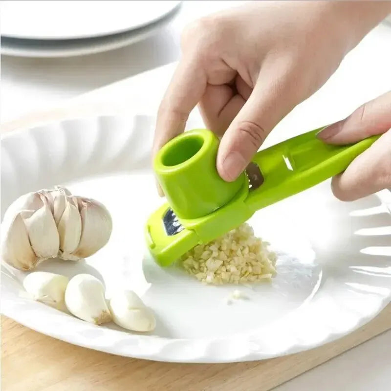 Mini Garlic Grinder Manual Press For Garlic Mashing Kitchen Gadget
