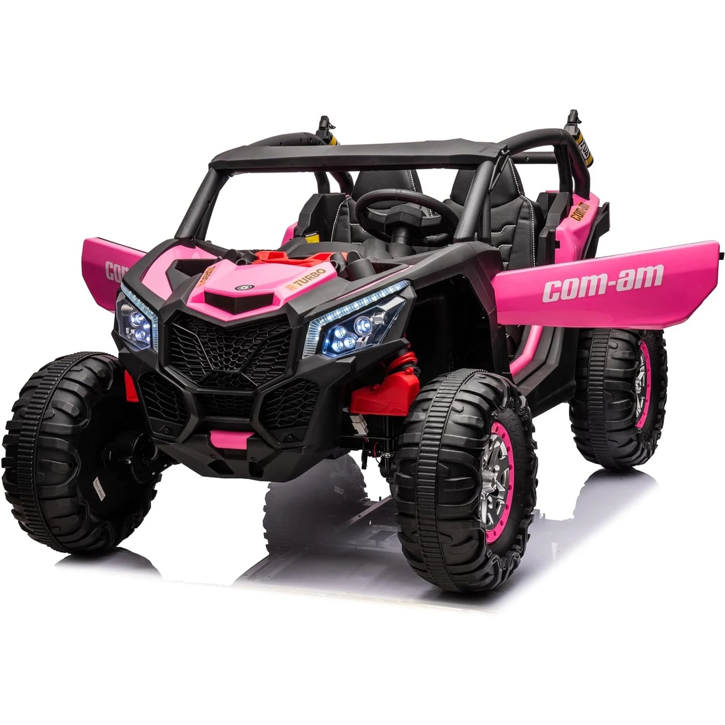 HiMISS TwentyFourVolt FourWheelDrive Ride On UTV For Kids With Remote