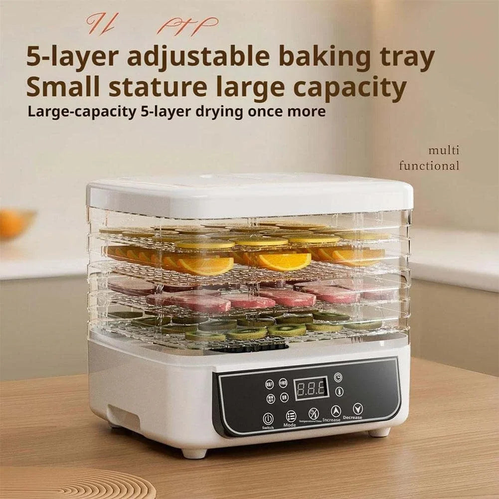 Five Layer Fruit Drying Machine With Adjustable Temperature