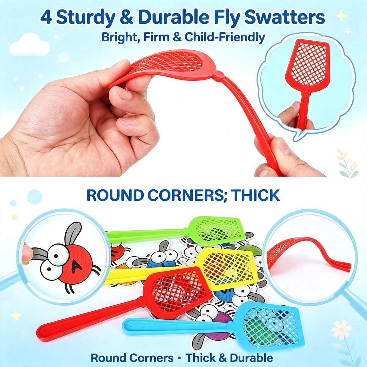 Bits To Big ABC Fly Swatting Alphabet Game
