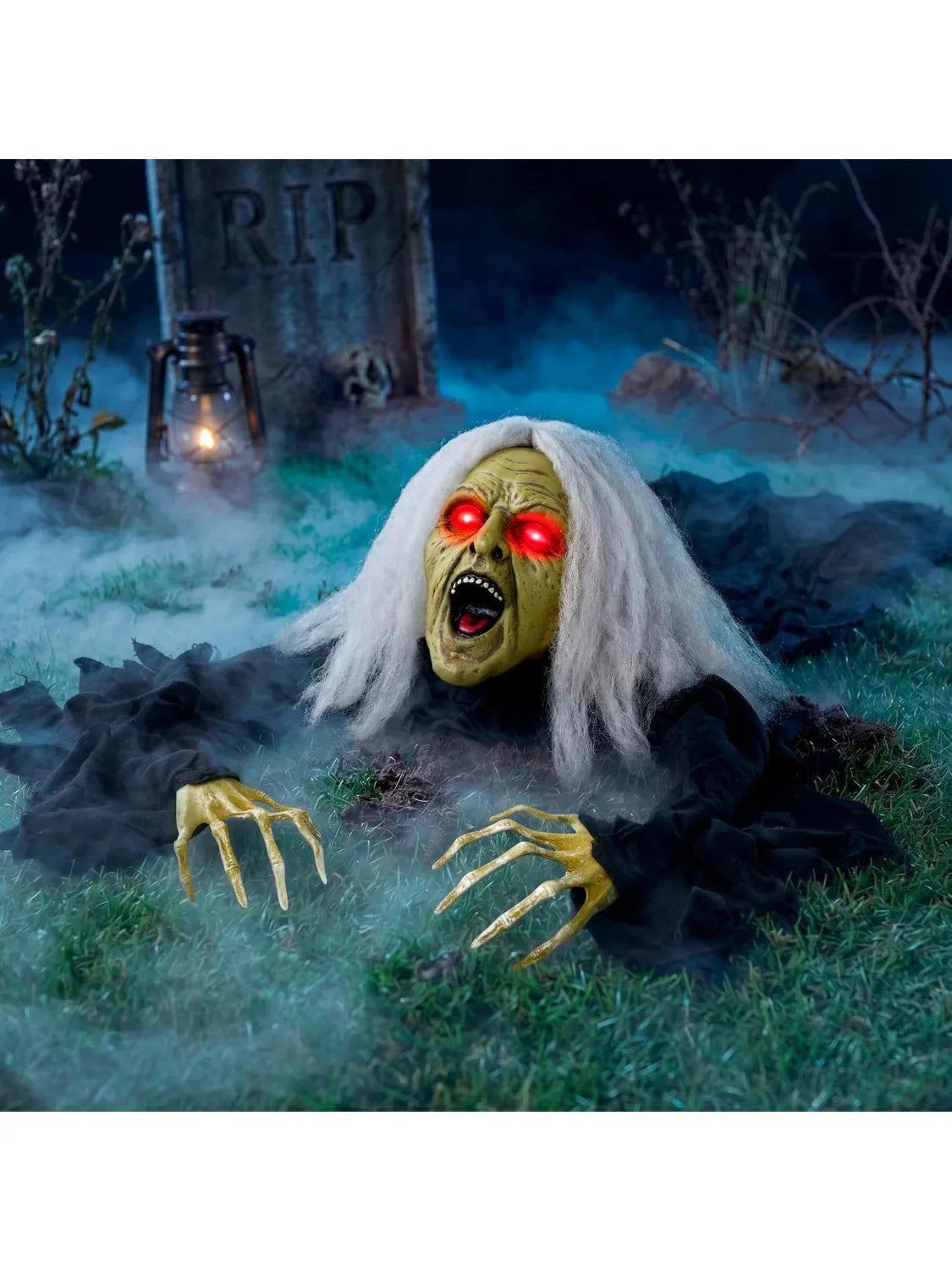 Joyfy Zombie Witch Groundbreaker Halloween Decoration