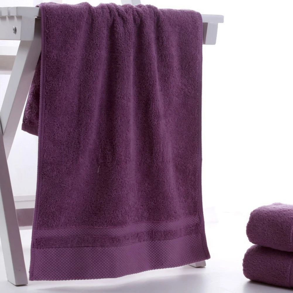Plain Cotton Hand Towels Super Absorbent for Bathroom Use