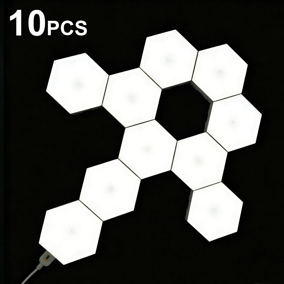 Fivemi Modular Hexagon LED Wall Lights With Touch Control