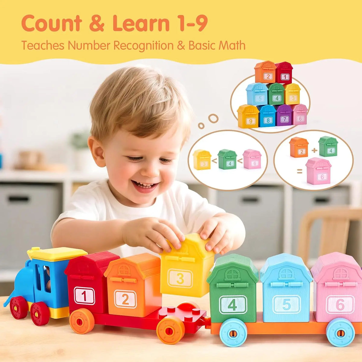 TOPLIVING Counting and Sorting Train Set