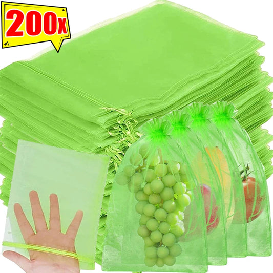 Fruit Protection Bags Anti Bird Mesh Netting Garden Plants