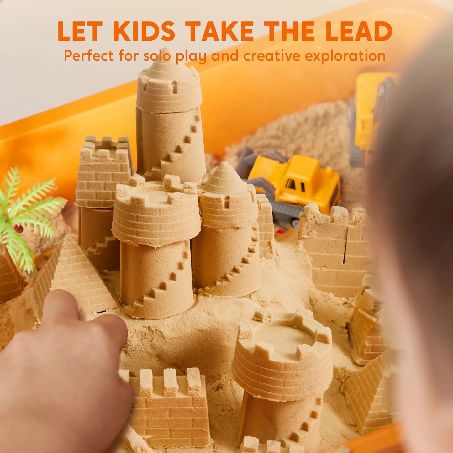 Joyfy Construction Sensory Bin Kit For Kids Three And Up