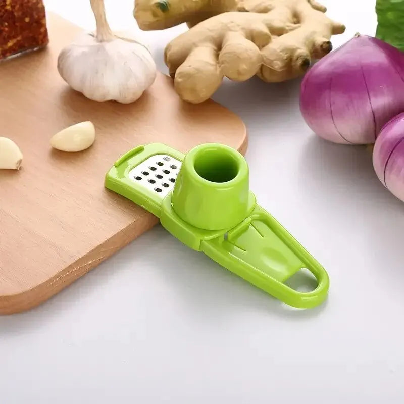 Mini Garlic Grinder Manual Press For Garlic Mashing Kitchen Gadget