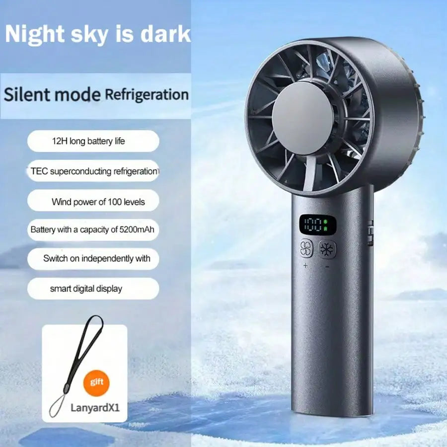 Portable USB Mini Handheld Fan High Speed Cooling For Travel