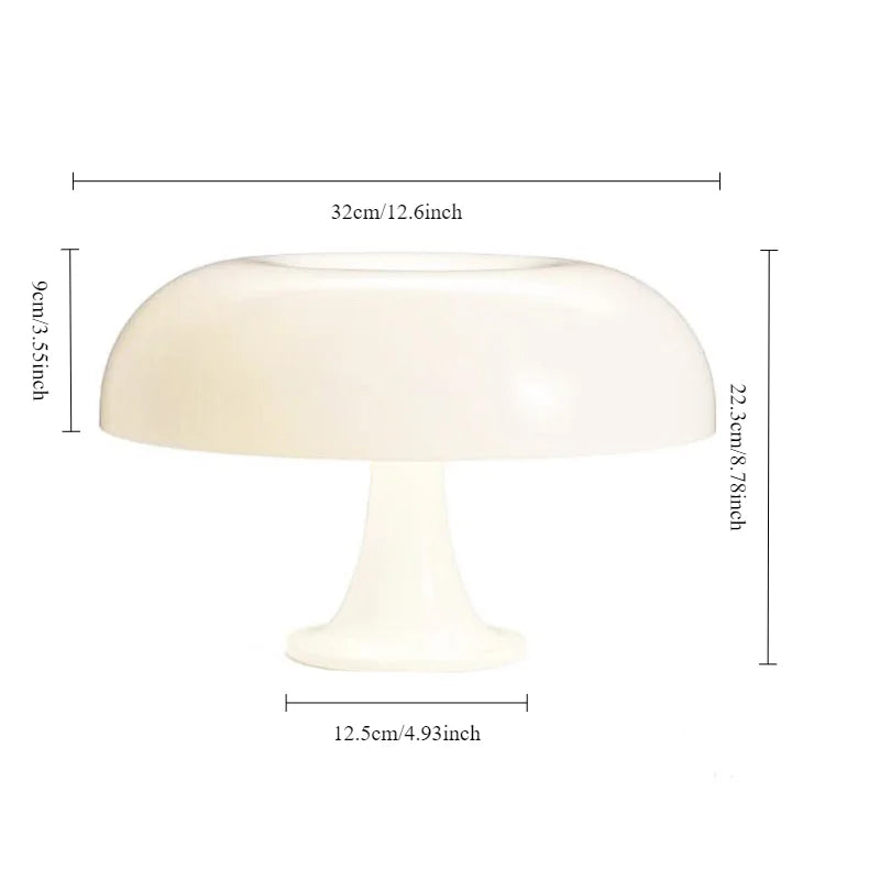 Mushroom Lamp Modern Desk Lighting For Bedroom And Living Room