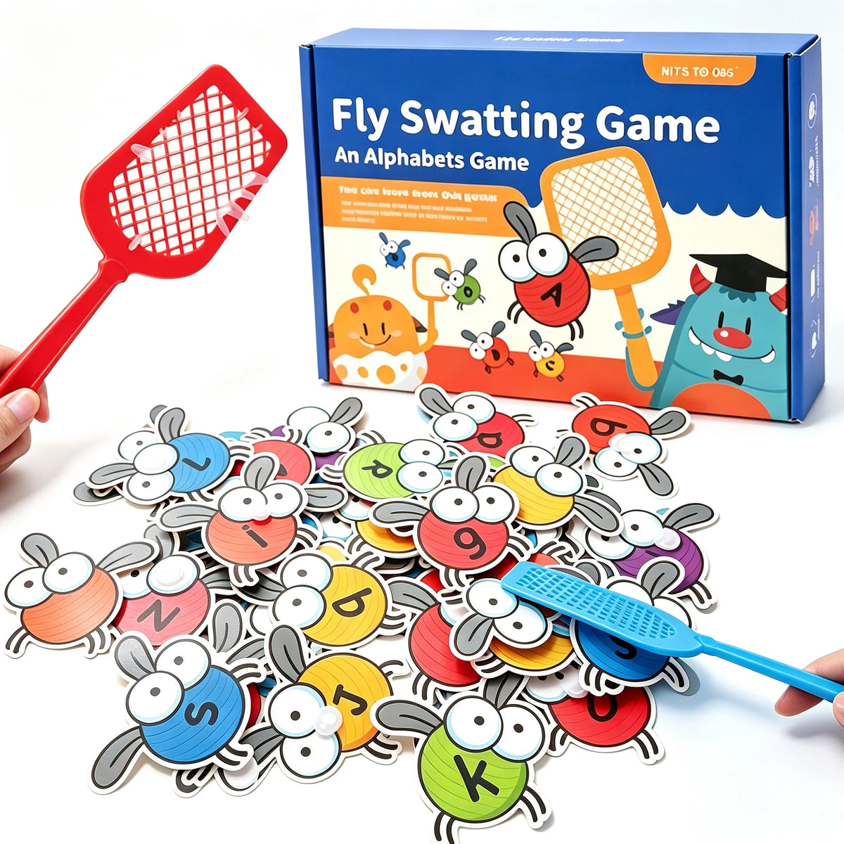 Bits To Big ABC Fly Swatting Alphabet Game