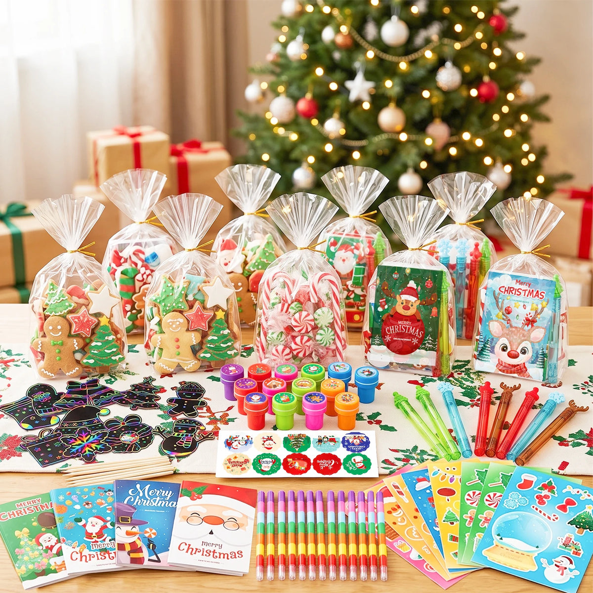 Christmas Party Favor and Activity Set