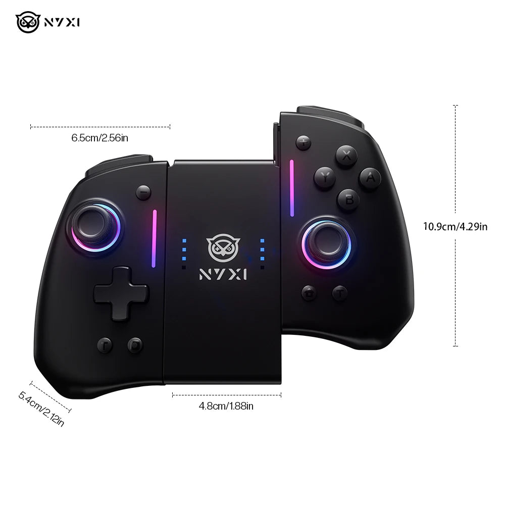 NYXI Hyperion Pro Wireless Controller for Nintendo Switch Hall Joysticks