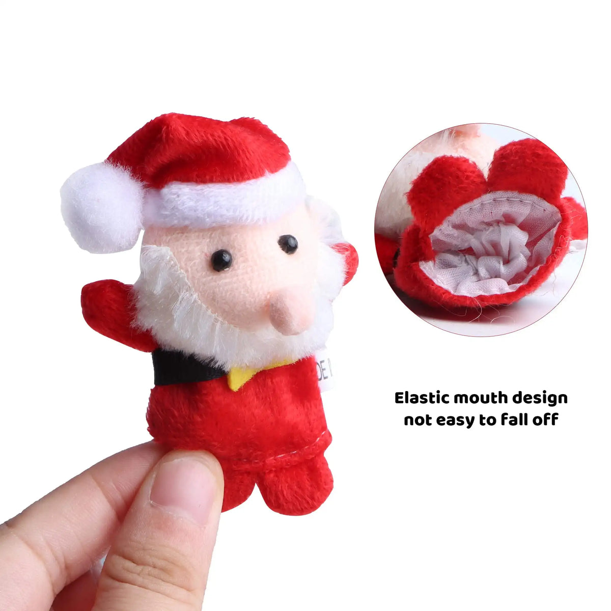 Joyfy Christmas Advent Calendar With Plush Animal Finger Puppets