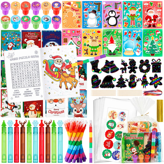 Christmas Party Favor and Activity Set