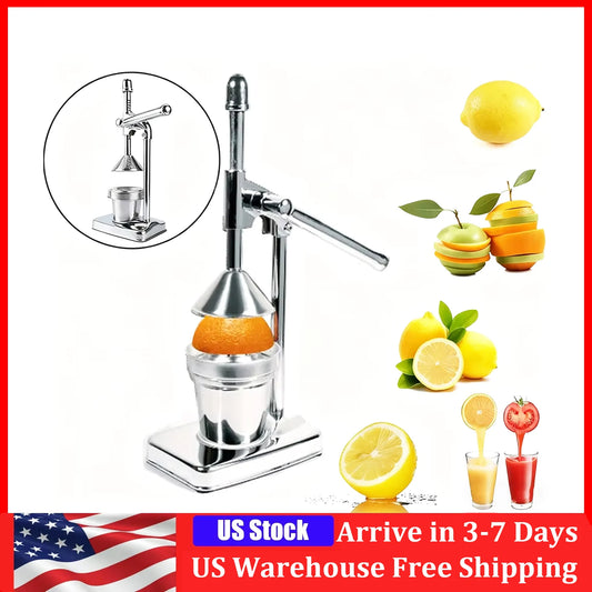 Stainless Steel Manual Juicer For Oranges And Fruit