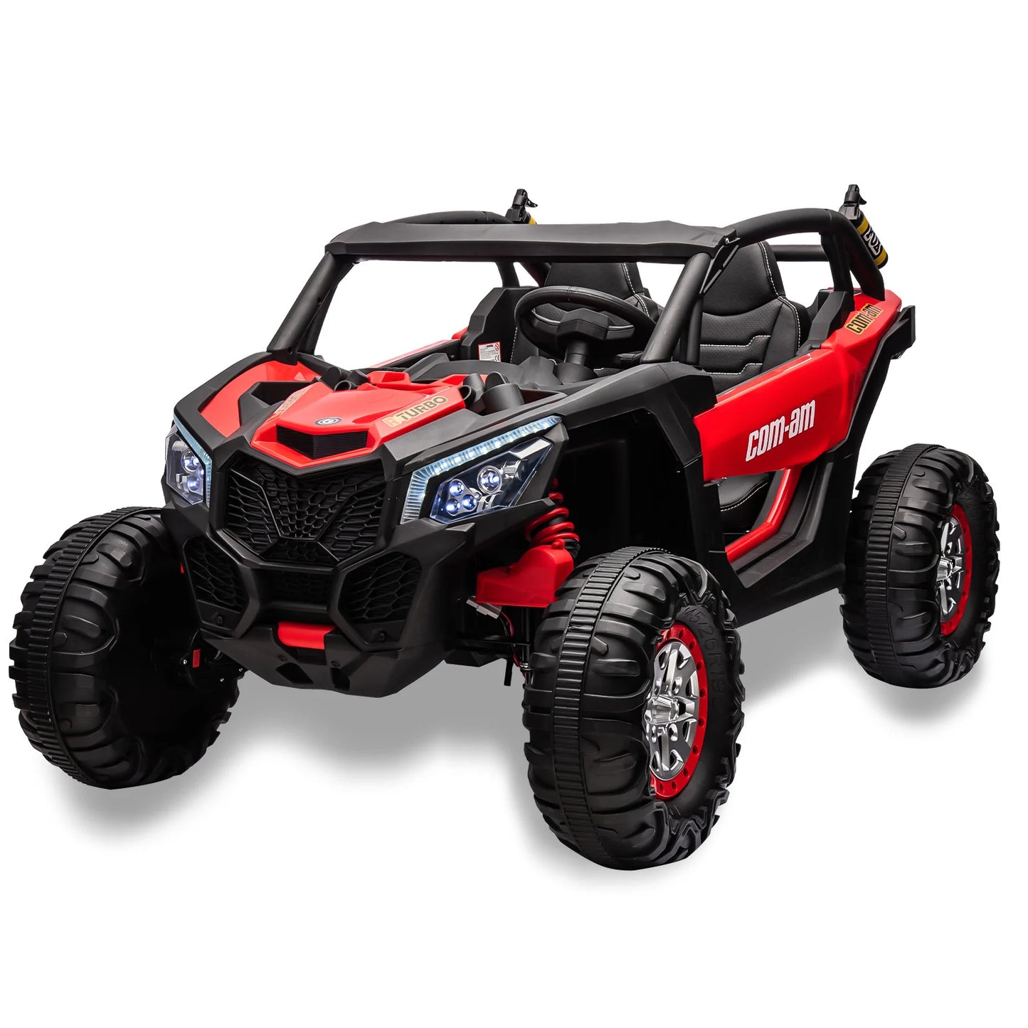 HiMISS TwentyFourVolt FourWheelDrive Ride On UTV For Kids With Remote