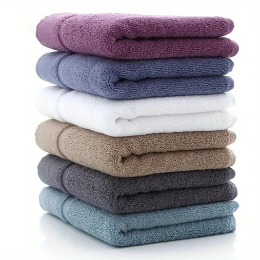 Plain Cotton Hand Towels Super Absorbent for Bathroom Use