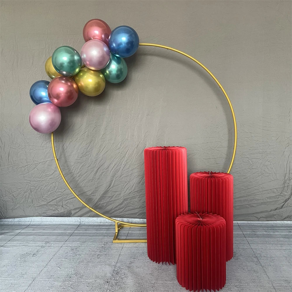 Cylindrical Paper Folding Wedding Flower Ornament Origami Decor For Shop Window
