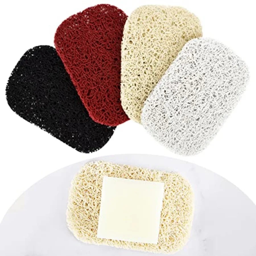 Soap Saver Pads Non Slip Self Draining Soap Holder Kit