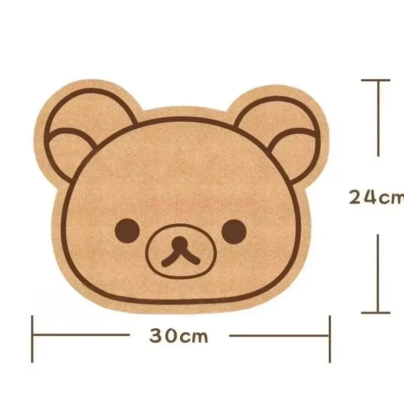 Cartoon Felt Board Wall Decor Bear Poster For Children's Room