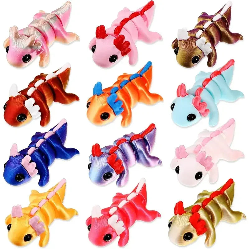 Axolotl Models for Desk Decor and Gifts
