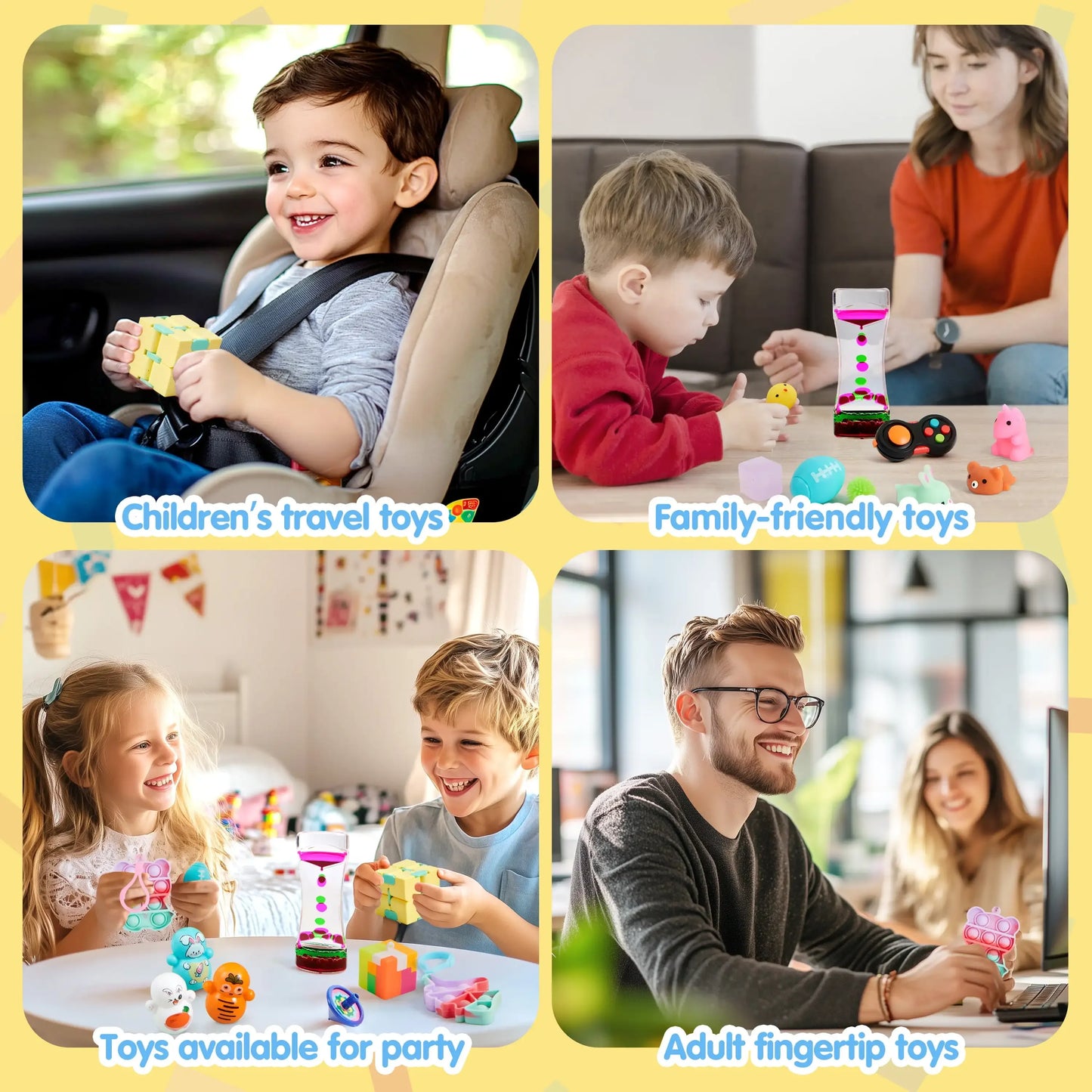 Joyfy Fidget Toys Party Favors For Classroom Stress Relief