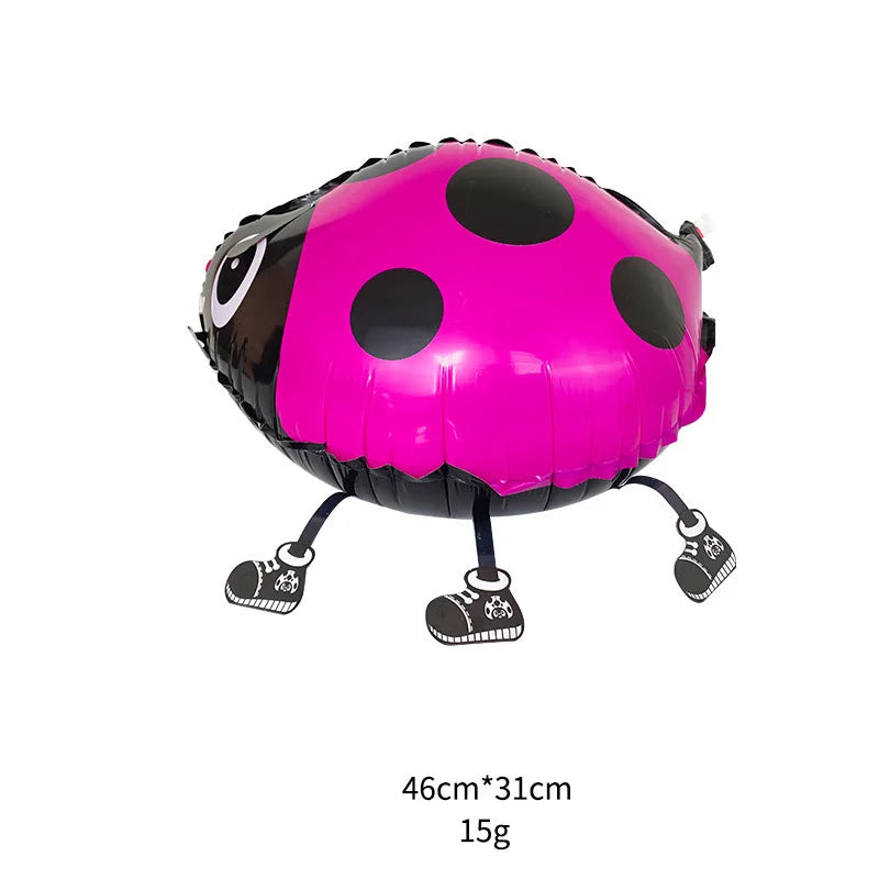 Cartoon Foil Walking Animal Balloon Helium Filling Kids Birthday Party Decor