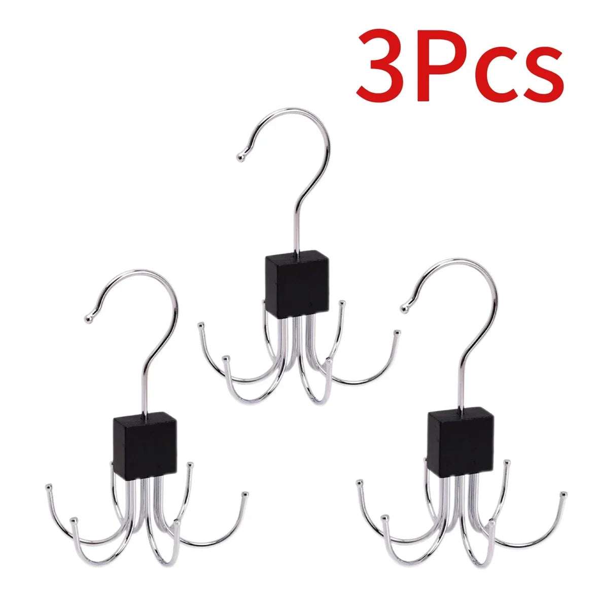 360 Degree Rotating Belt Hanger Organizer For Belts Scarves Ties