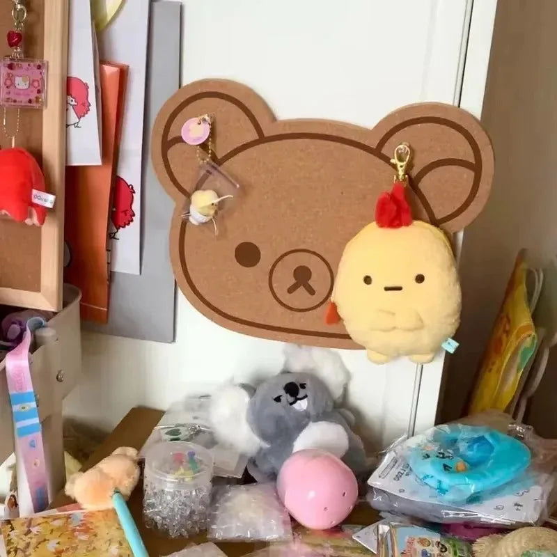 Cartoon Felt Board Wall Decor Bear Poster For Children's Room