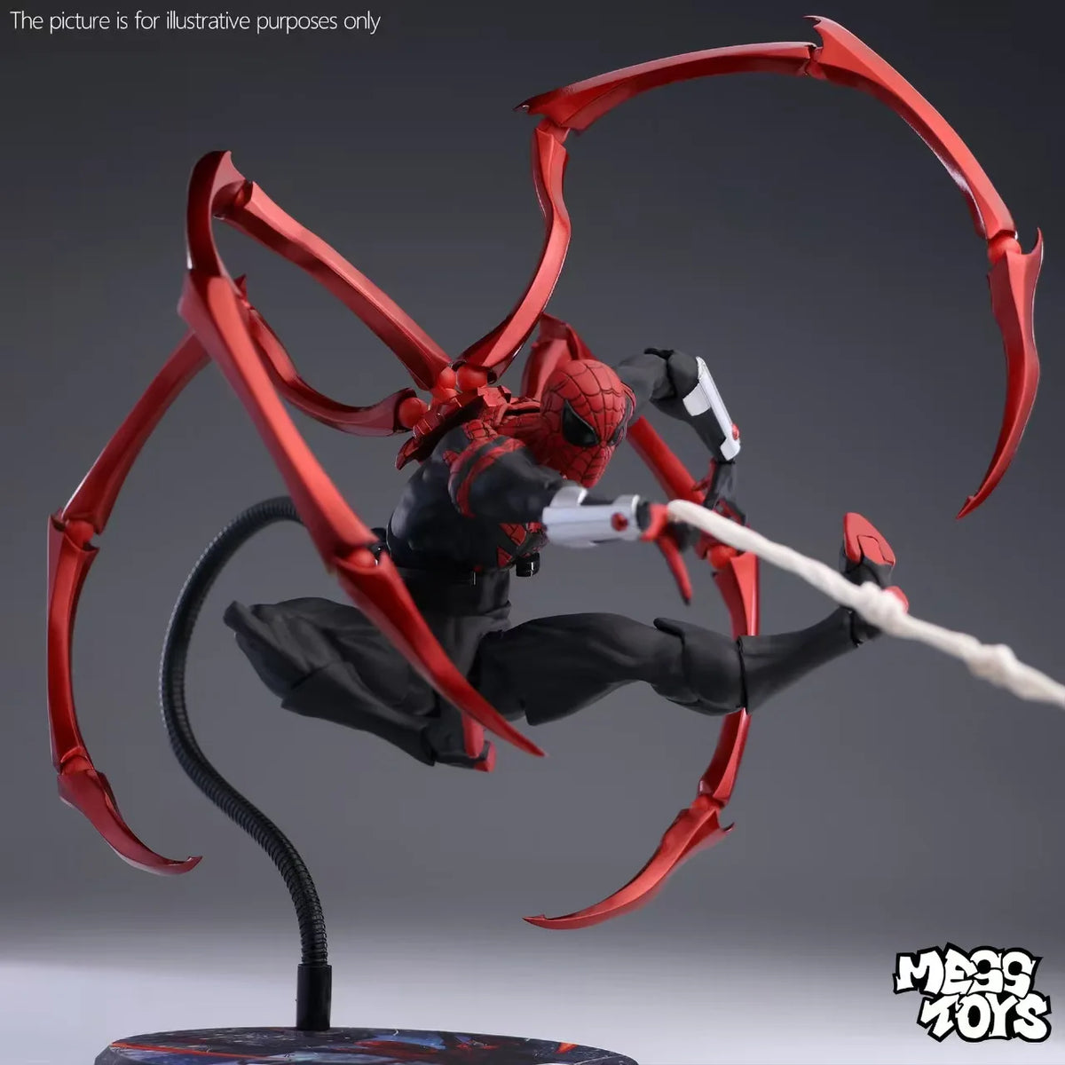 Bandai Superior Spiderman Doctor Octopus Peter Parker Action Figure