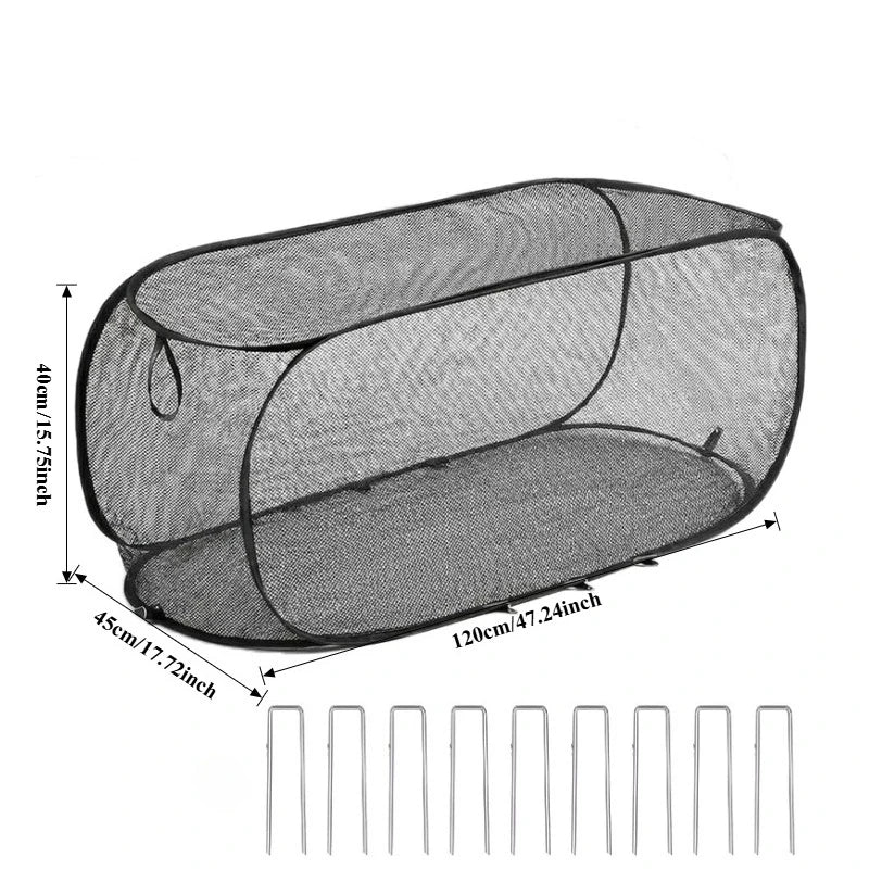Pop-Up Plant Protection Mesh Cover For Gardens And Crops