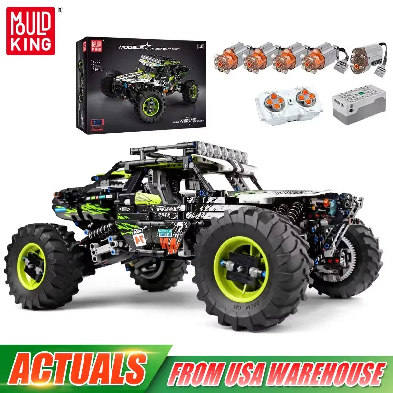 MOULD KING 18002 4WD RC Buggy Building Block Set Gift