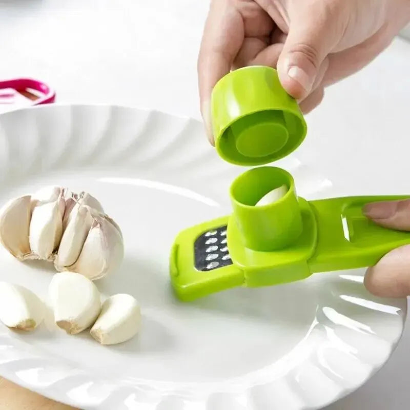Mini Garlic Grinder Manual Press For Garlic Mashing Kitchen Gadget