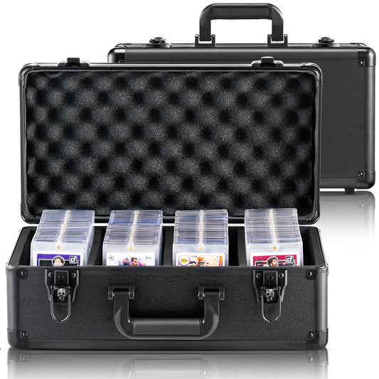 SucceBuy Graded Card Storage Box 4 Or 5 Slots Lock