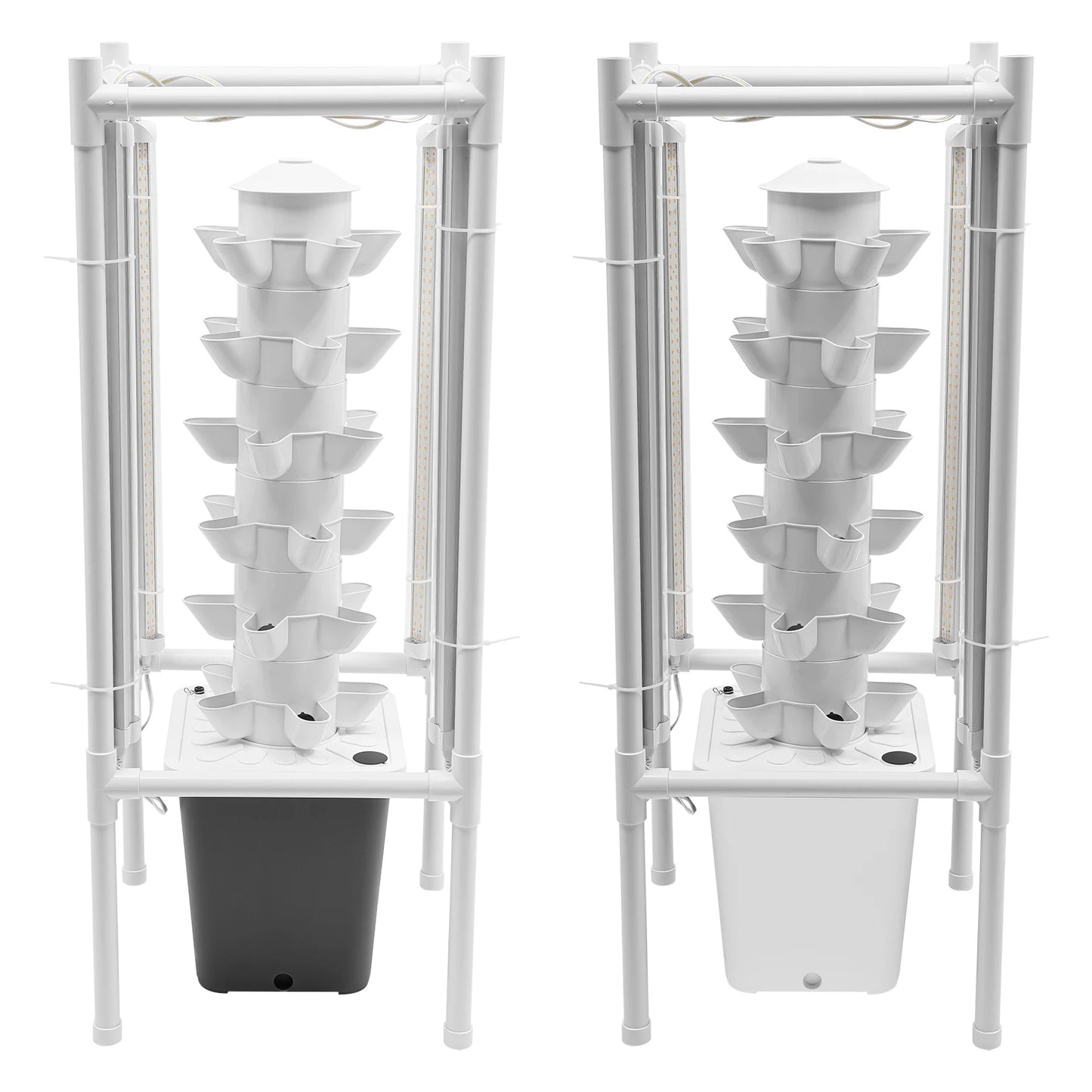 Hydroponic Growing System With LED Light And Stand