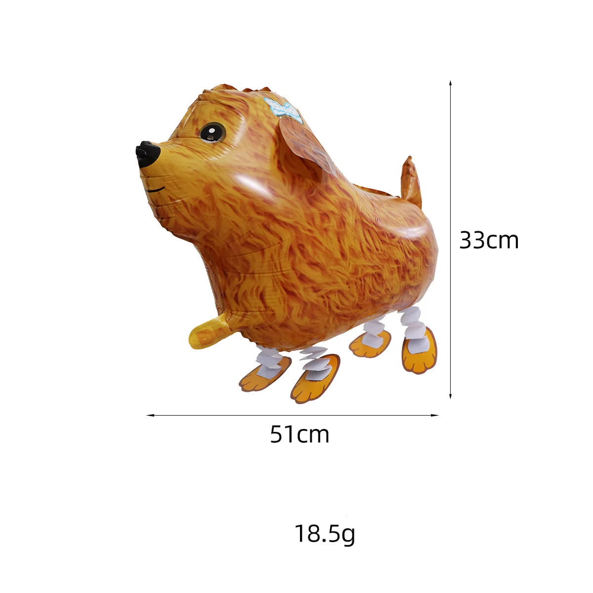 Cartoon Foil Walking Animal Balloon Helium Filling Kids Birthday Party Decor