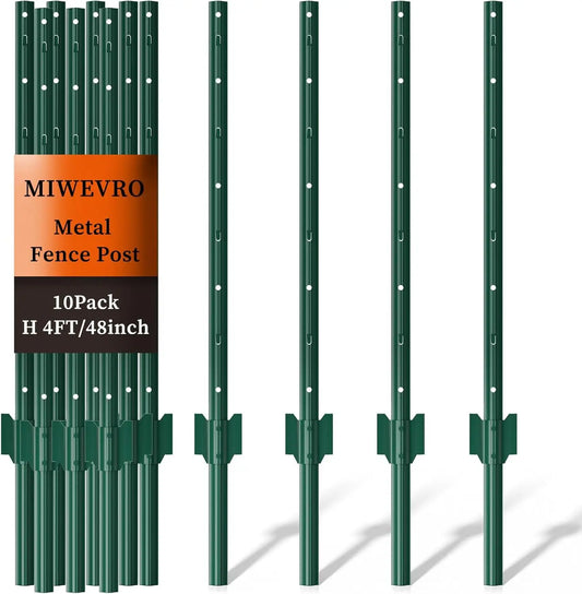 Heavy Duty Metal UPost Fence Stakes For Wire Fencing Anchors