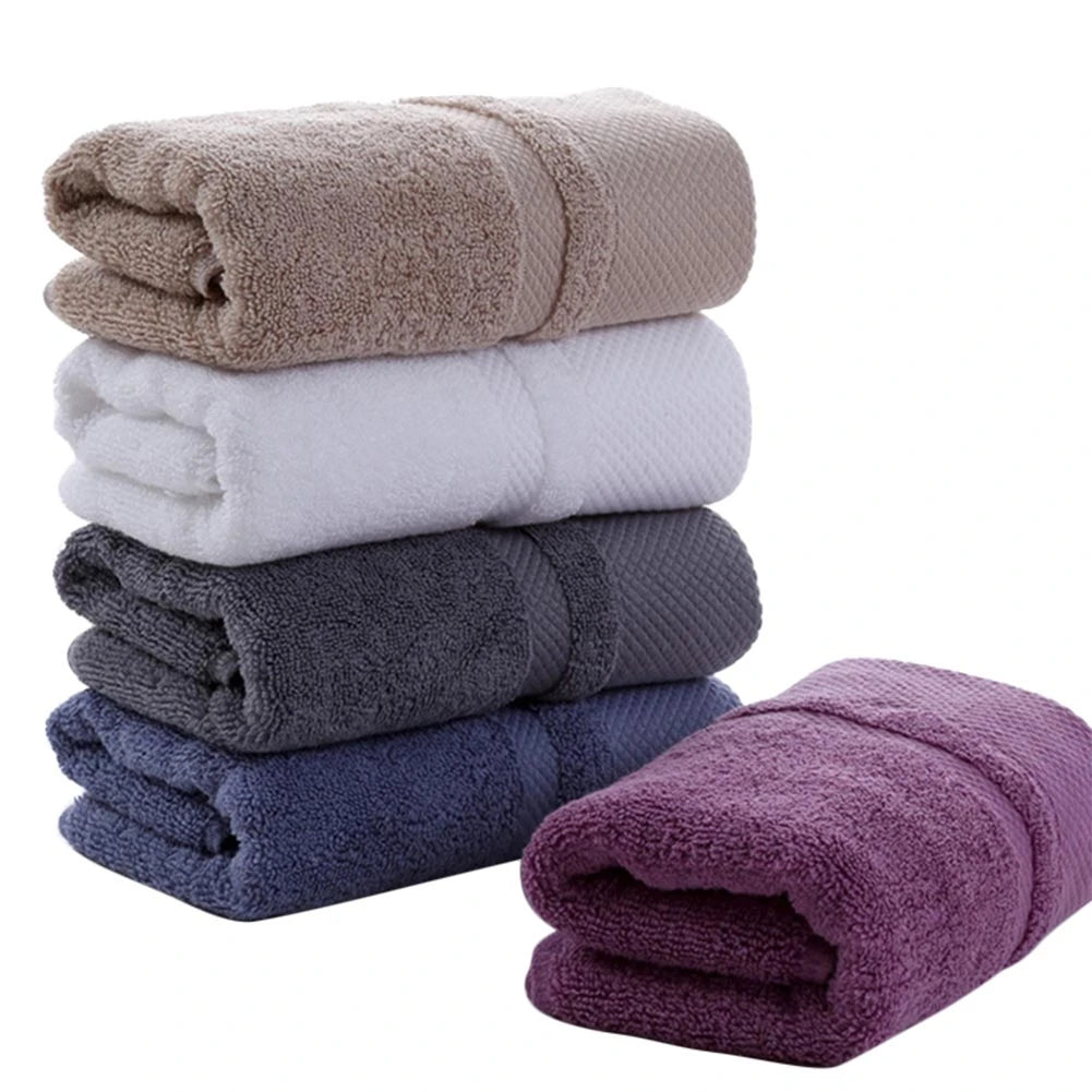 Plain Cotton Hand Towels Super Absorbent for Bathroom Use
