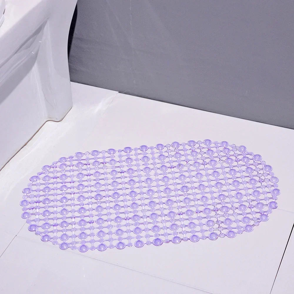 PVC Anti Skid Bath Mat With Suction Cups Anti Slip