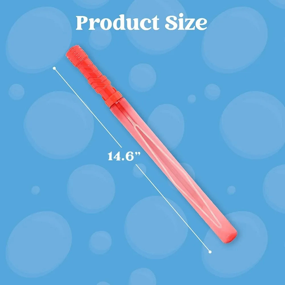 Joyfy 24 Pack Large Bubble Wands For Outdoor Summer Play