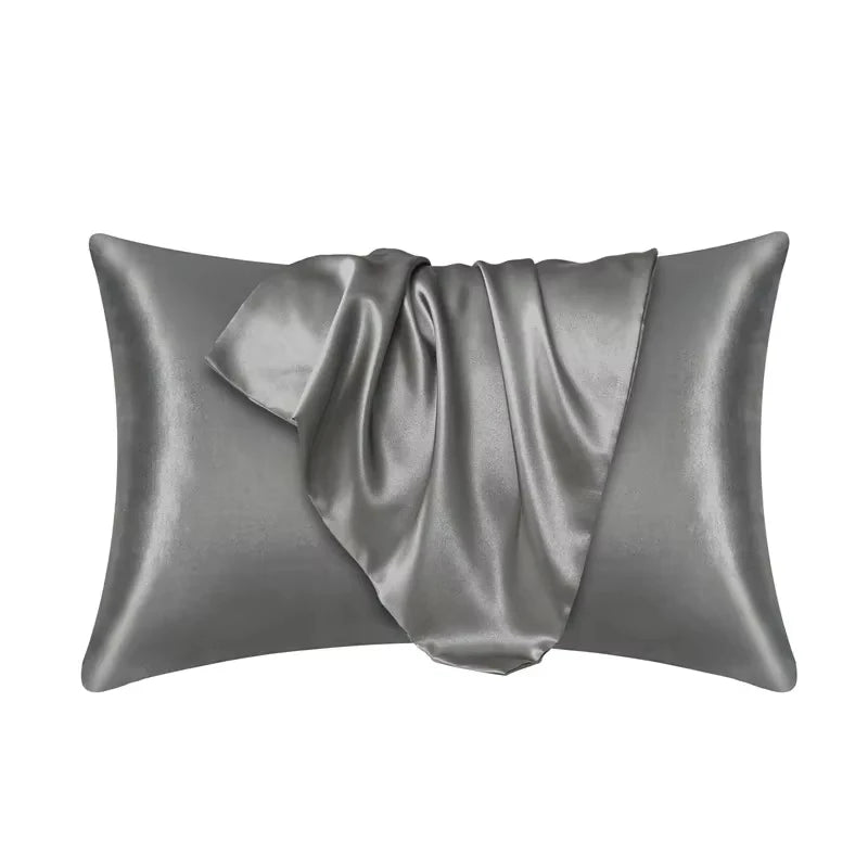 Silk Pillowcase Cover Satin Hair Beauty Pillow Case