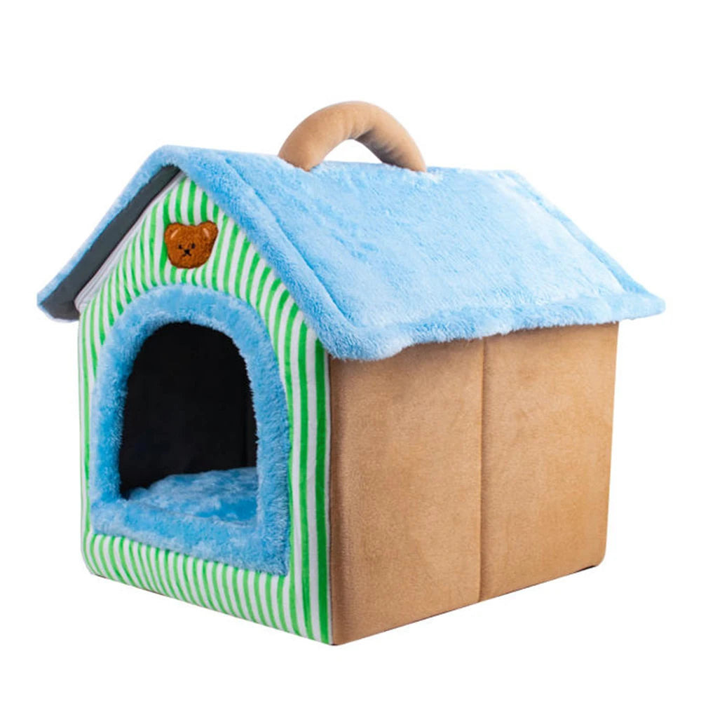 Foldable Pet House For Small Dogs And Cats Removable Washable