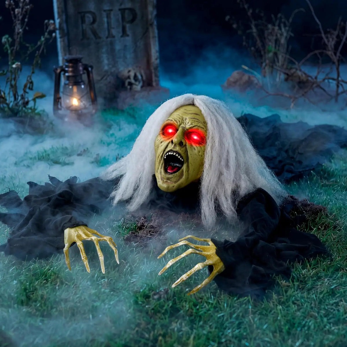 Joyfy Zombie Witch Groundbreaker Halloween Decoration