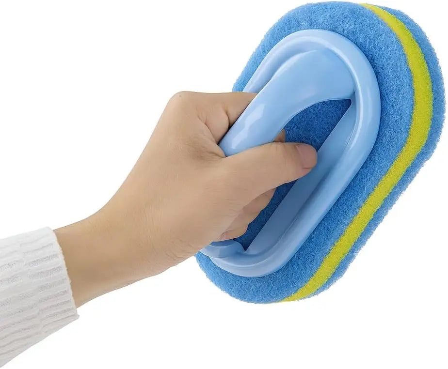 All Purpose Cleaning Brush For Bathroom Kitchen With Ergonomic Handle